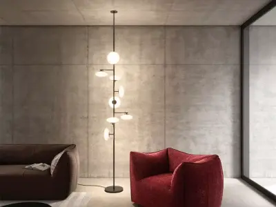 Mami 2018 Floor Lamp 3D model