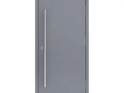 Metal Front Door 3D model