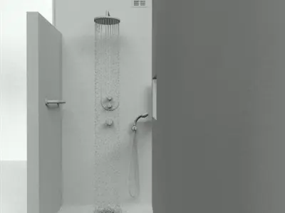 Bathroom Shower 3D model