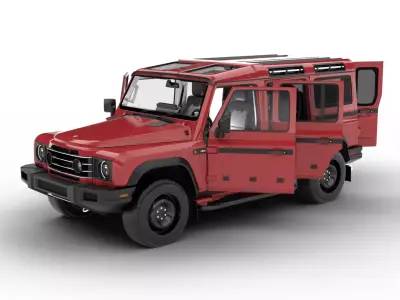 Ineos Grenadier 2024 HQ 3d model 3D model