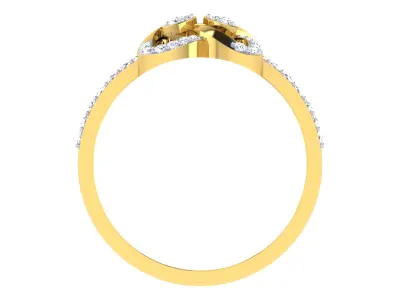 Women Ring  Render 3dm STL OBJ FBX Details 3D print model 278