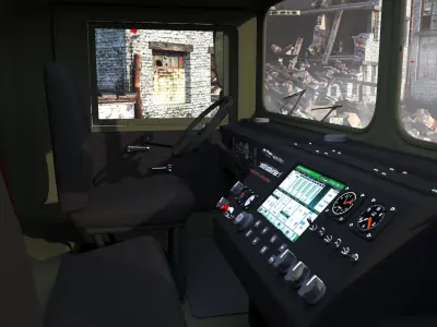  Self Propelled Air Defence Launcher and Antiaircraft Missile 