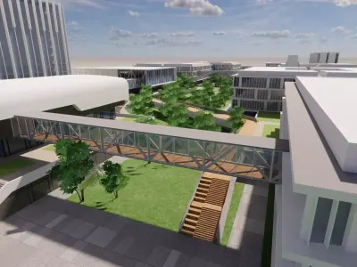 Modern City Block -A31 3D model