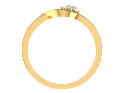 Women Ring  Render 3dm STL OBJ FBX Details 3D print model 289
