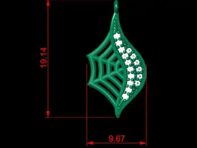 Pendant P107 3D Print Model 3D print model