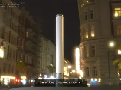 Galvanized Street Light Package 10