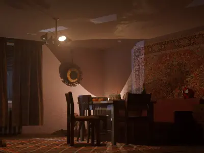 Soviet House 3D model