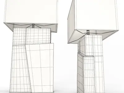 Table Lamps Gamma 3D model