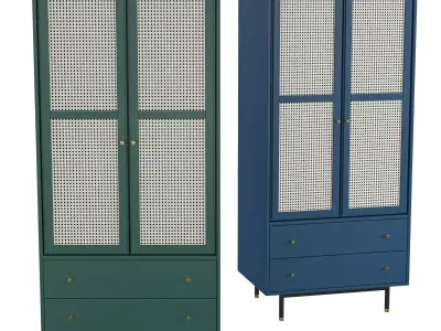 Homary-Nordic Green Closet 3D model