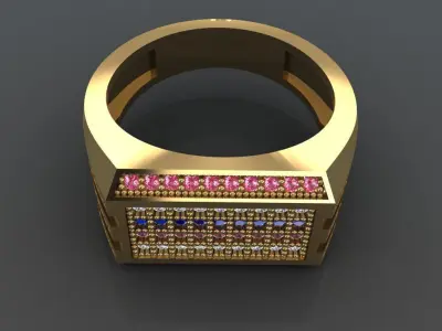 Ring  Sci-fi  3D print model