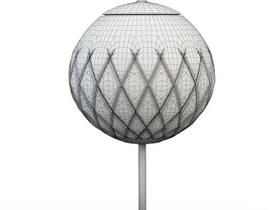 Table Lamp Baccarat SFERA LAMP 3D model