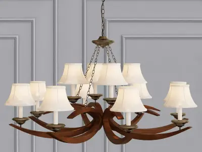 Whitlow Chandelier 3D model
