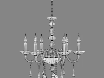 Crista Osgona Collection chandeliers and sconce 3D model