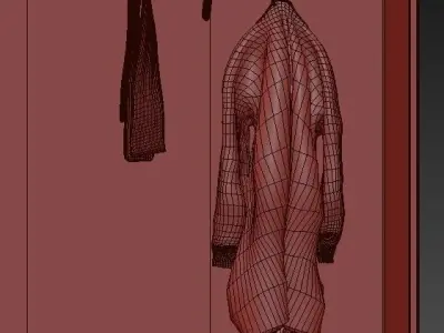 chest of drawers 48 3D model