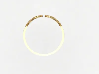 wingring gold 3D print model