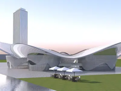 Building 06 3D model