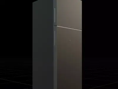Top Freezer Refrigerator 3D model