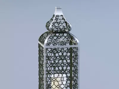 Lantern Patterned Mesh 3D model