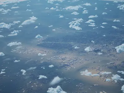 Kansas City United States City Landscape 3D Model 3D model