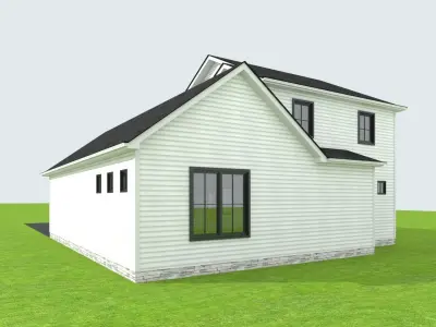 Cape Cod House 39 3D model