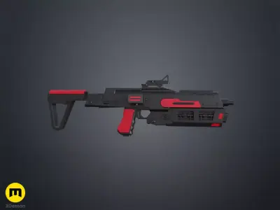 Sith Trooper  W48 Blaster 3D print model