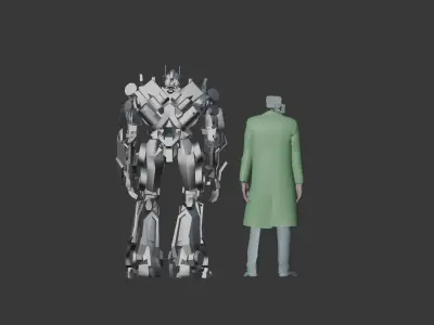 SPYMAN TRANSFORMER 3D model