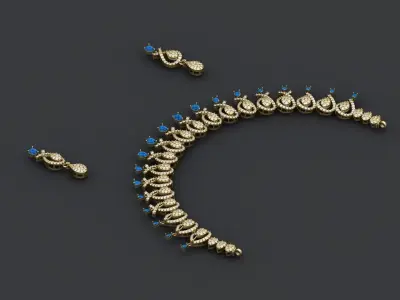 Necklace 002 3D print model