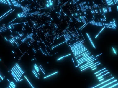 Sci fi Skyscrapers 3 3D model