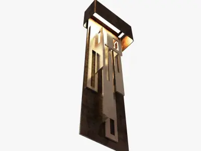hubbardton forge Collage LED Sconce 3D model