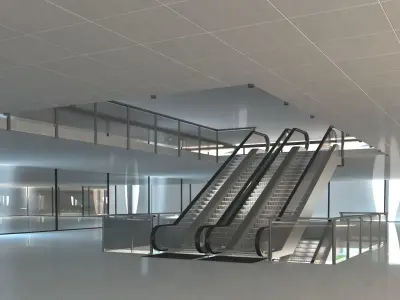 shopping mall  3D model