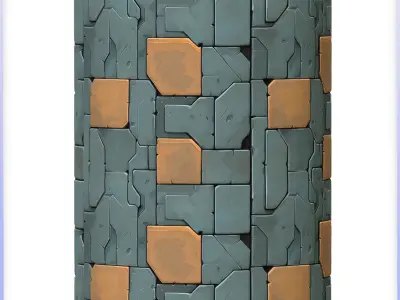 SciFi Seamless Texture Texture 42