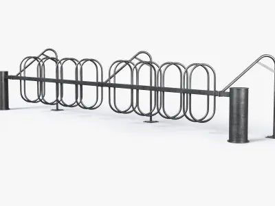 Bicycle Parking 3D model