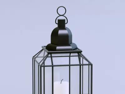 Lantern Geometric 3D model