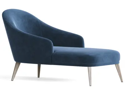 Eliza Chaise Lounge 3D model