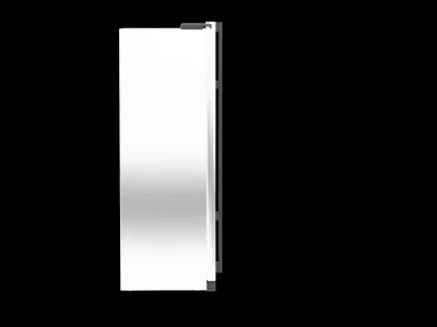 Modern Refrigerator Free low-poly 3D model