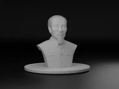 Ho Chi Minh 3D model