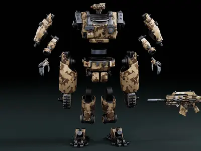  Etasphera24 Low-poly 3D model