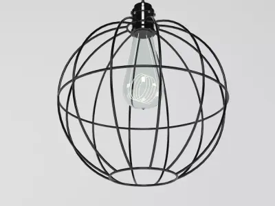 Hanging Lamp 015 3D model