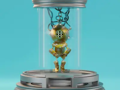 WATER ROBOT  3D model