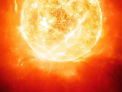 Full CG Sun 3D model