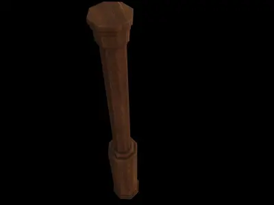 pillars VR AR low-poly 3D model VR   AR  low-poly 3D model Free low-poly 3D model