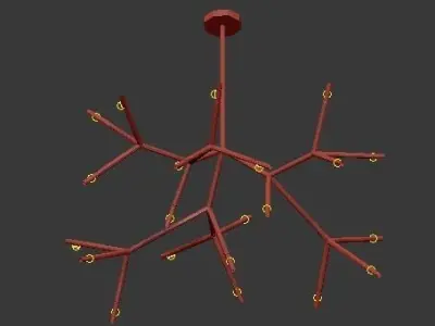 raze 1 chandelier 3D model