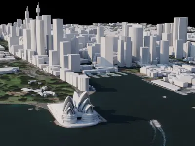 Sydney - Australia 3D model