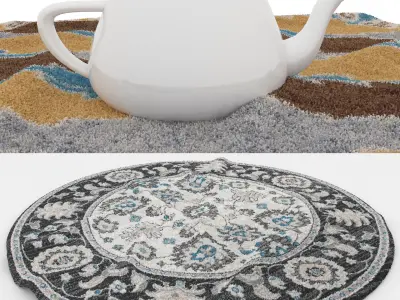 Rugs No 1010 Low-poly 3D model