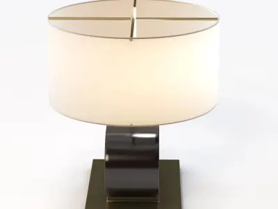 Oskar Reclining Table Lamp by Nova Lighting 3D model