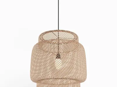 Woven pendant lamp SINNERLIG 3D model