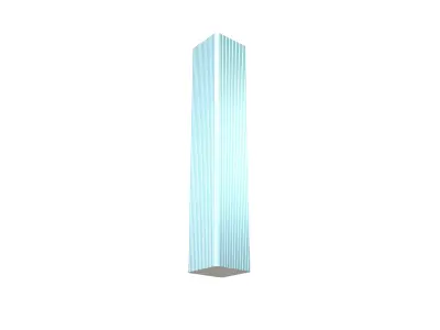Cartoon Skyscraper v2 001 Low-poly 3D model