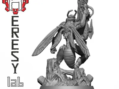 HL200 x 5 models - All Greater God Wasp Pack  3D print model