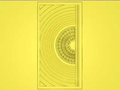 DOOR DESIGN 2 3D model