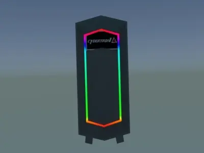 Gaming PC Free 3D model